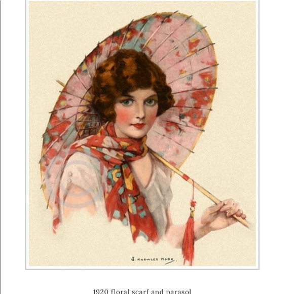 Vintage 60’s - 70’s Silk Scarf - Picture 9 of 11